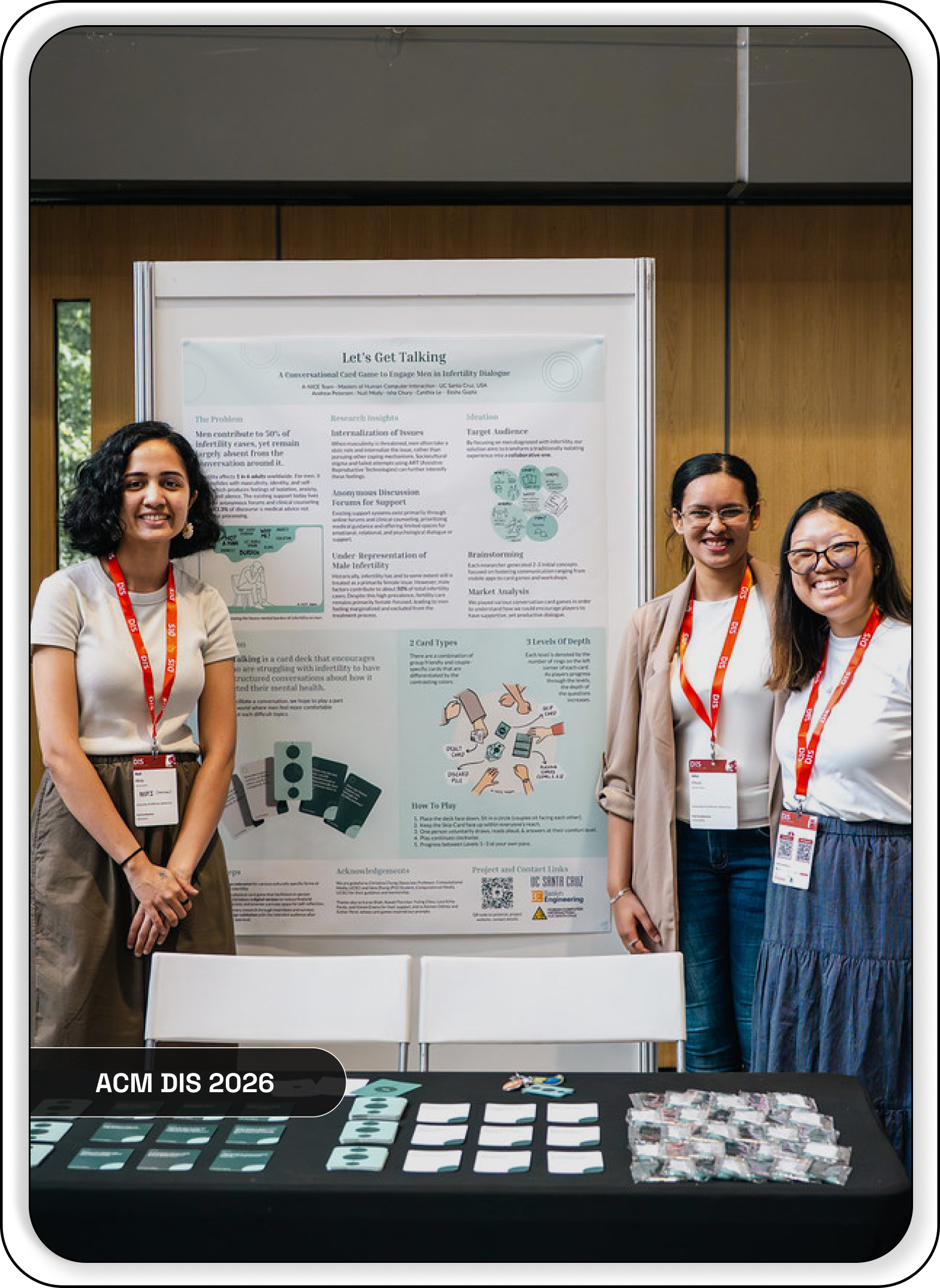 Presenting the Let's Get Talking pictorial at ACM DIS 2026