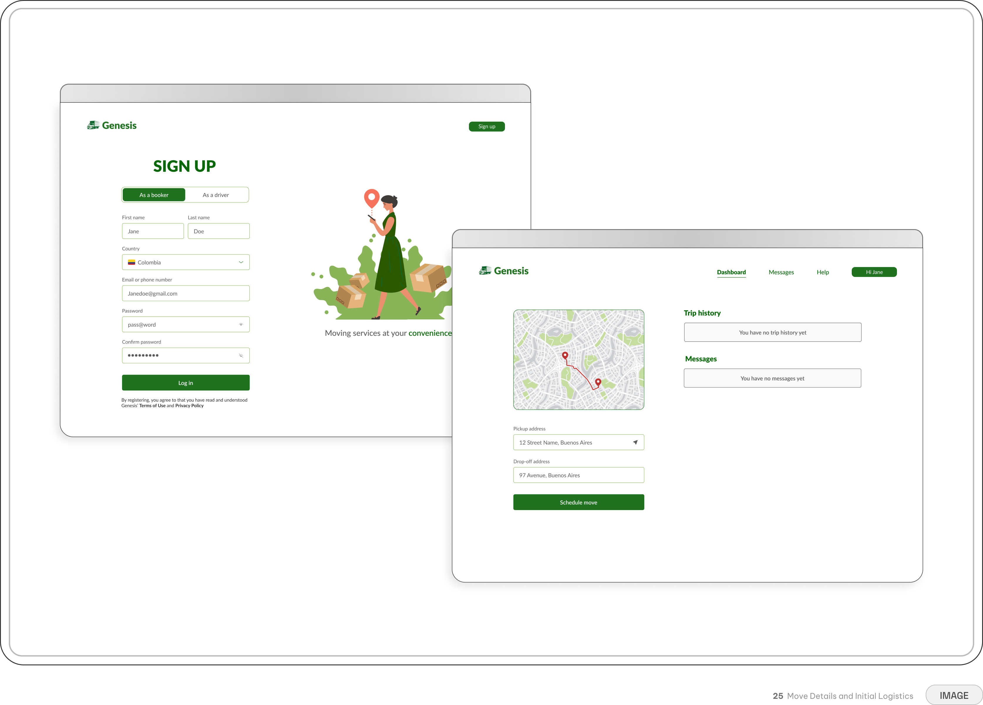 Genesis design system in practice
