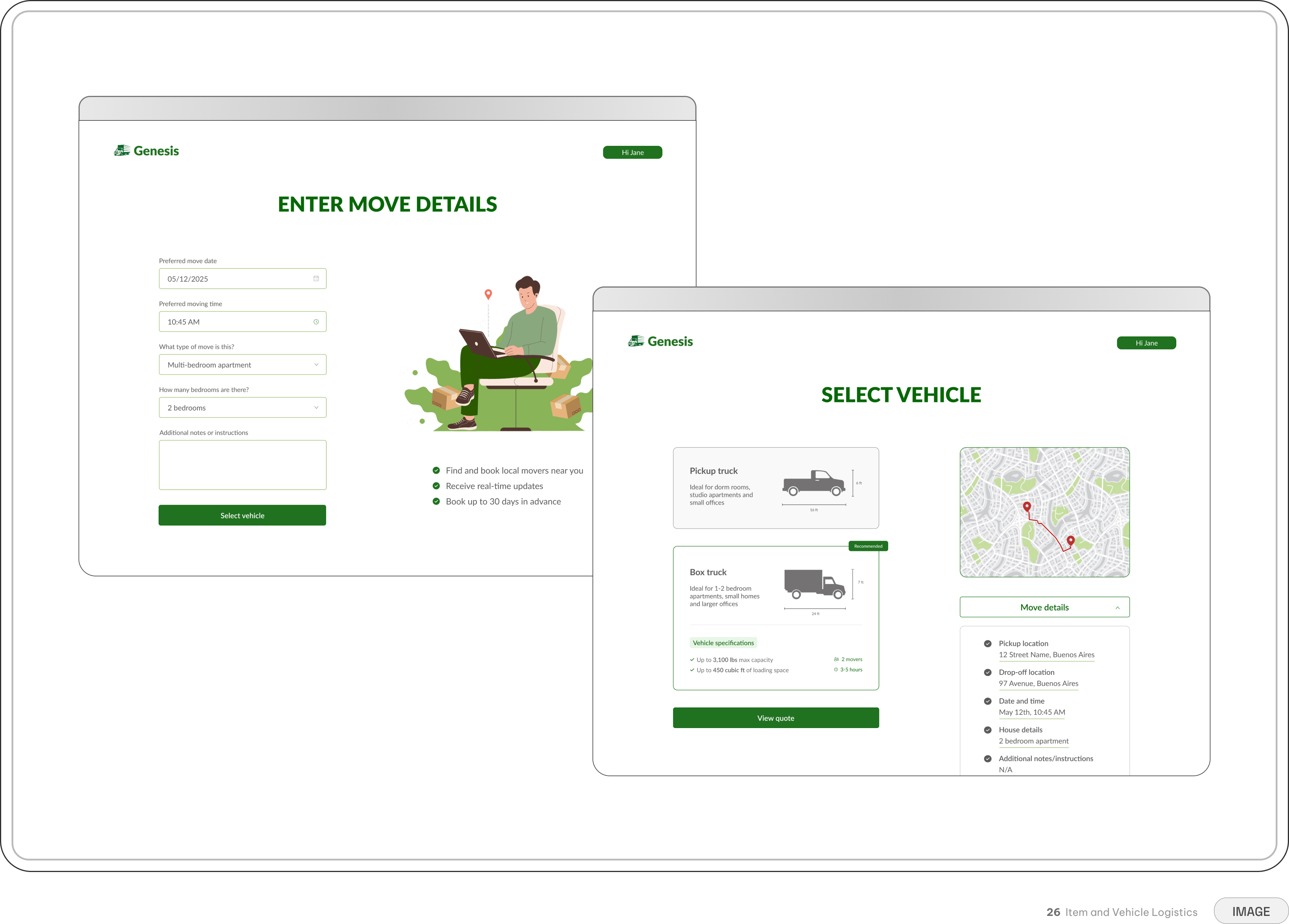 Genesis design system in practice