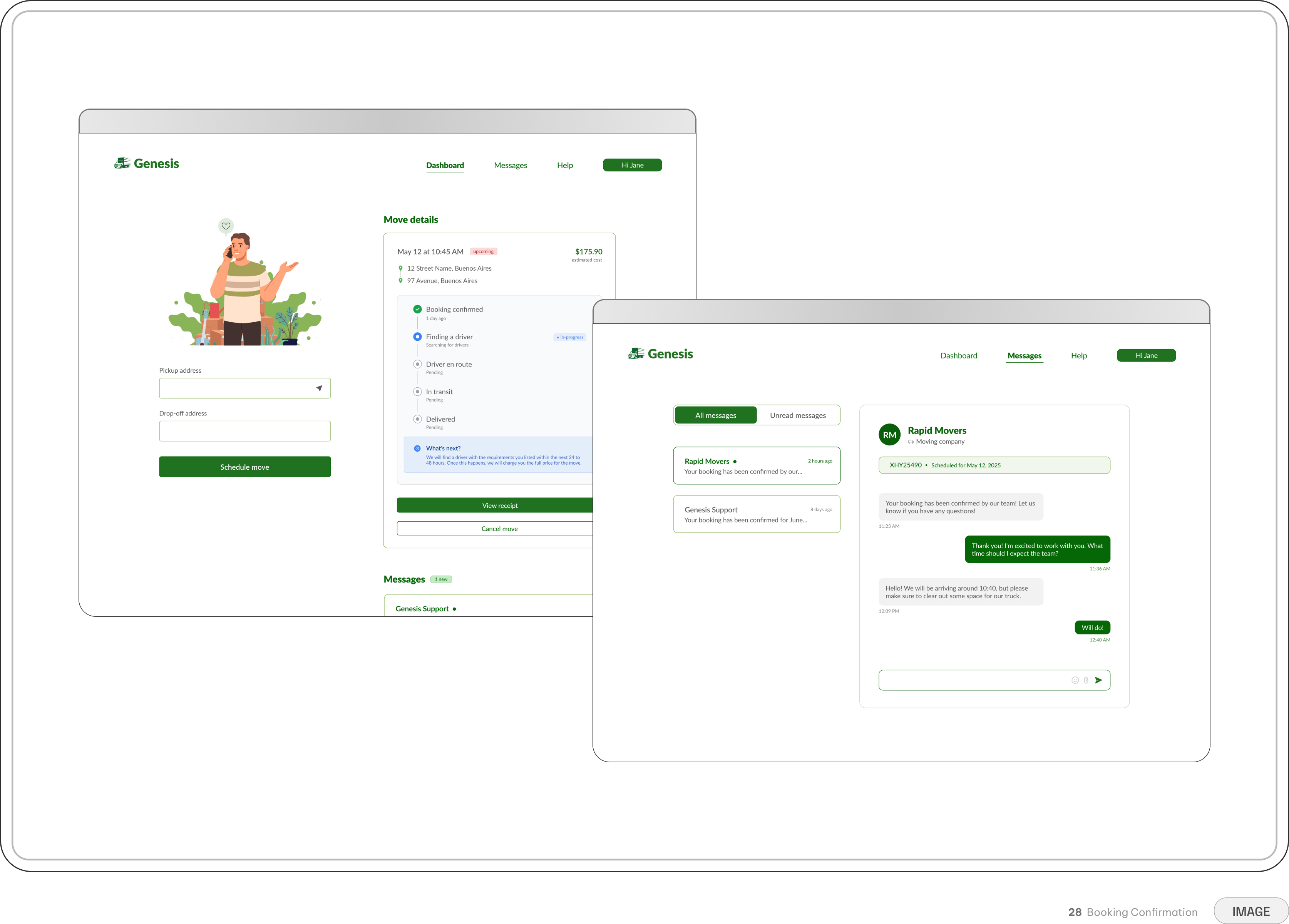 Genesis design system in practice