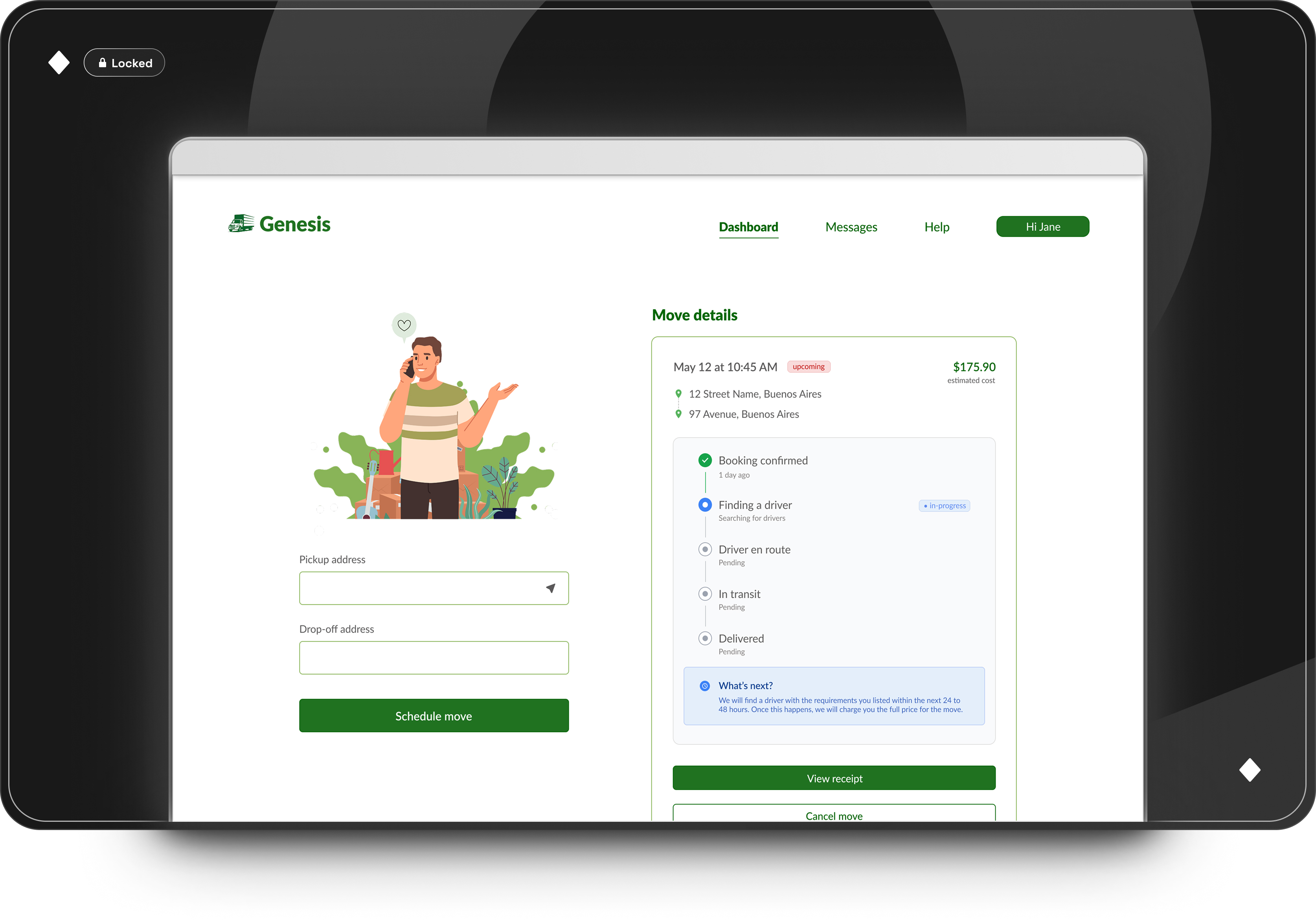 Genesis product screenshot